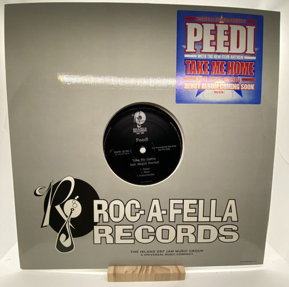 PEEDI CRACK FT. MEGAN ROCHELL - TAKE ME HOME - ROCAFELLA 16720 