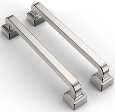 10 Pack 5 Inch 128mm Kitchen Cabinet Handles Brushed Satin Nickel Cabinet Pulls