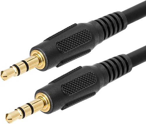Cmple - 3.5Mm Aux Audio Cable Stereo 100 Ft AUX Cable Male to Male Speaker Cable