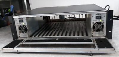 Evertz 7800FR MultiFrame Controller Empty w/ 2x PSU *CHASSIS*