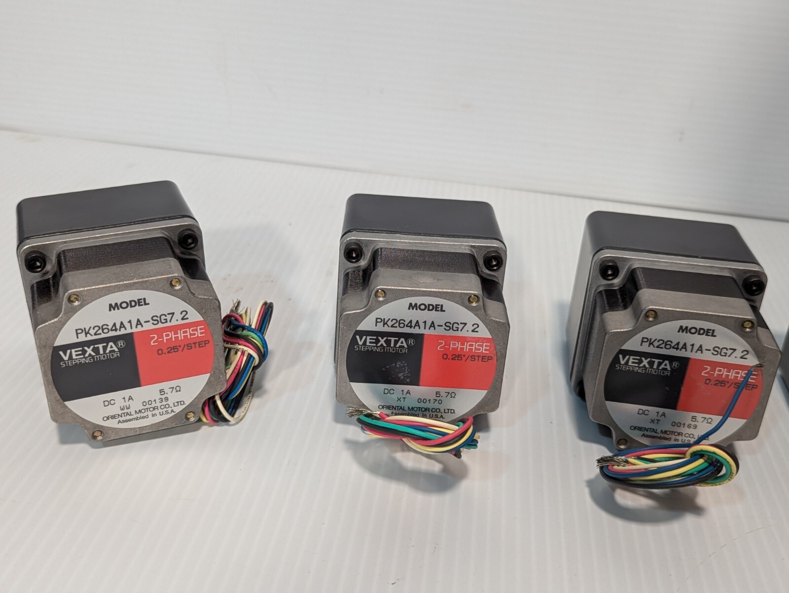 Vexta PK264A1A-SG7.2 Stepping Motor, 2-Phase, Oriental Motors