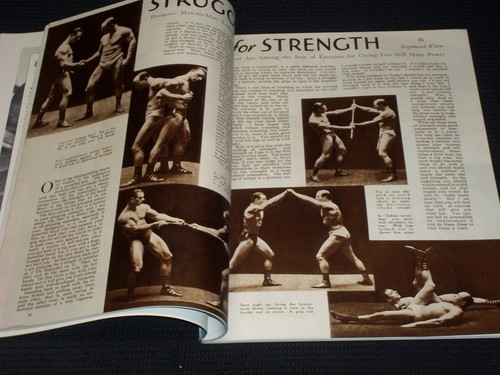 1936 NOVEMBER PHYSICAL CULTURE MAGAZINE NICE EXERCISE WORKOUT ISSUE - E 3739 - Picture 3 of 5
