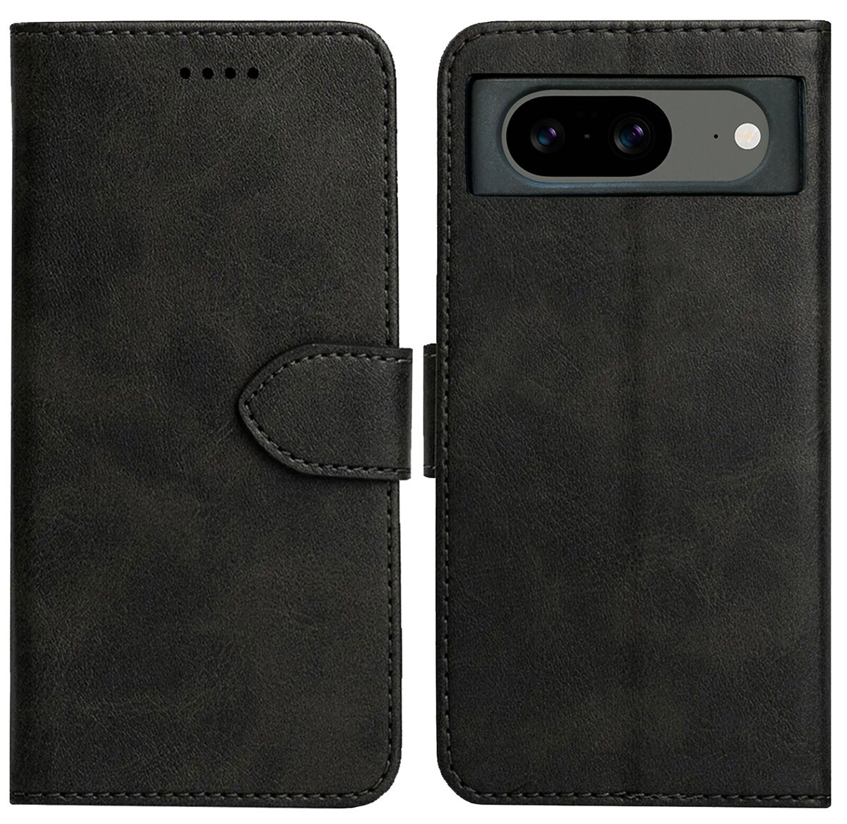 Cover In Pelle Artificiale Per Nokia 6 - Bookstyle Bianco - Custodia Protettiva Con 2 Pellicole In Omaggio - 2