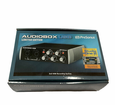 PreSonus AudioBox USB Limited Edition 2x2 USB Recording System