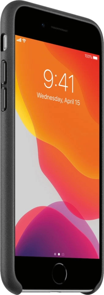 Apple MXYM2ZM/A iPhone SE Leather Case - Black-MXYM2ZM/A - Image 3 of 3