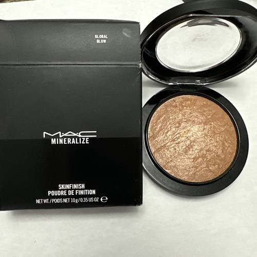 Authentic Mineralize Skinfinish - Global Glow by MAC 0.35 oz Powder, Fresh