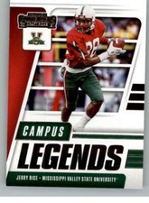 2021 Contenders Draft Campus Legends #10 Jerry Rice Miss Valley St. Delta Devils