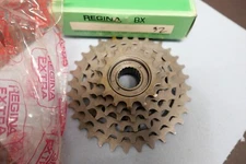 Regina BX 6sp 14-32 NOS freewheel ISO thread perfect for BSC or Italian Colnago