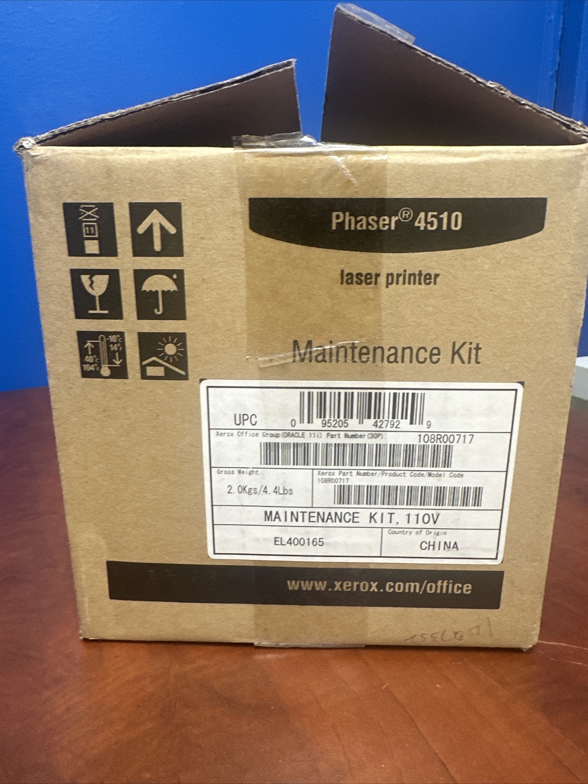 GENUINE XEROX Phaser 4510 108R00717 Maintenance Kit eBay