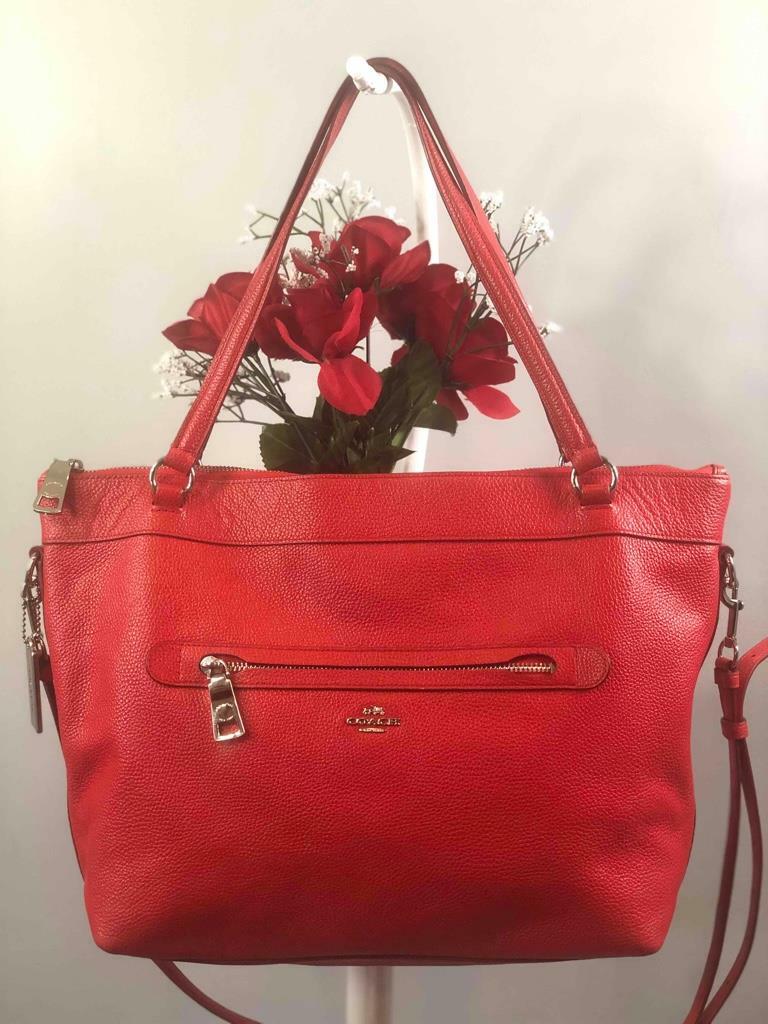 コーチ 54687 テイラー トートバッグ レザー シボ 大容量 COACH コーチ トートバッグ レザー シボ革 肩掛け ブラック