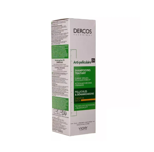 Vichy DERCOS Anti-Dandruff Shampoo For Itchy Scalp - 200ml - Brand New - Picture 4 of 11