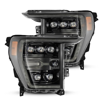 AlphaRex Alpha-Black NOVA LED Headlights for 2021-2023 Ford F-150