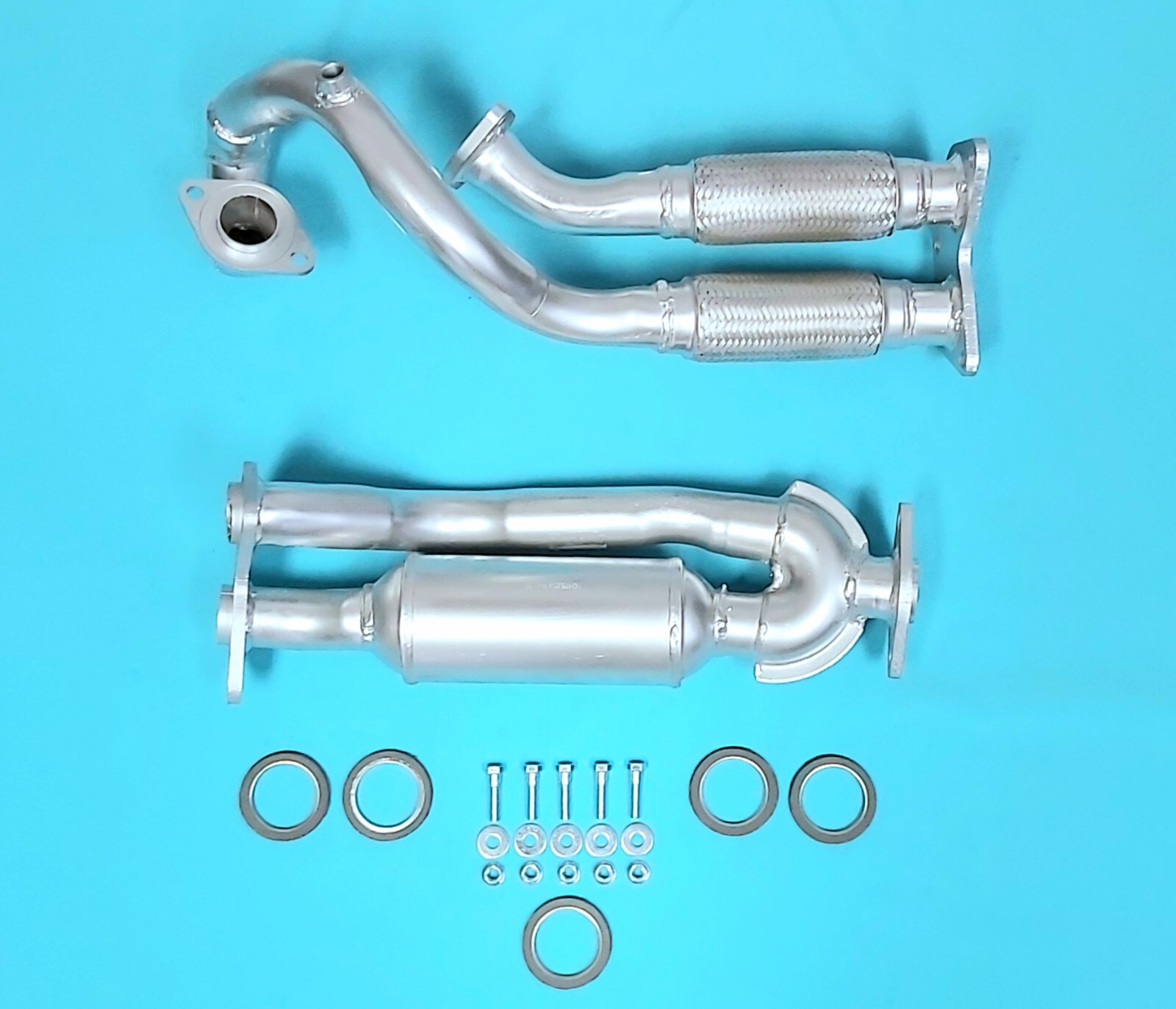 Fits 2003 2004 2005 Mazda 6 3.0L V6 Flex YPipe & Converter (FREE