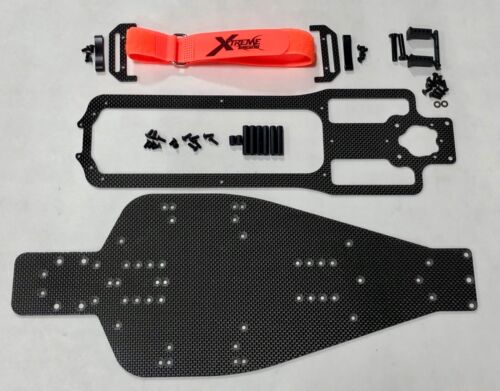 XTREME RACING TRAXXAS RUSTLER / SLASH LCG CARBON FIBER CHASSIS 10619 RTR SHORT | eBay