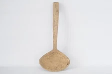 Antique AAFA 1800'S 19TH C Wooden Ladle Scoop Spoon Primitive Cooking Utensil #9