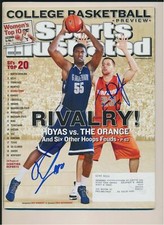 2007 Roy Hibbert and Eric Devendorf Autographed Signed Sports Illustrated COA