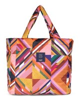 Oilily Soleil Shopper Schultertasche Shopper Tasche Multicolor Bunt Rosa Neu