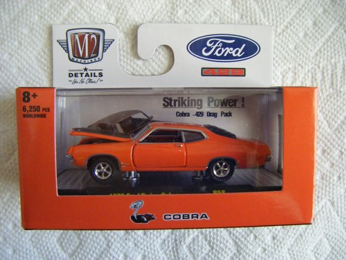 M2 DETROIT MUSCLE R58 1970 FORD TORINO COBRA 6,250pcs - 第 1/2 張圖片