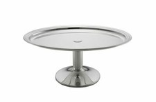 Vassoio ovale con base da buffet argentato argento sheffield