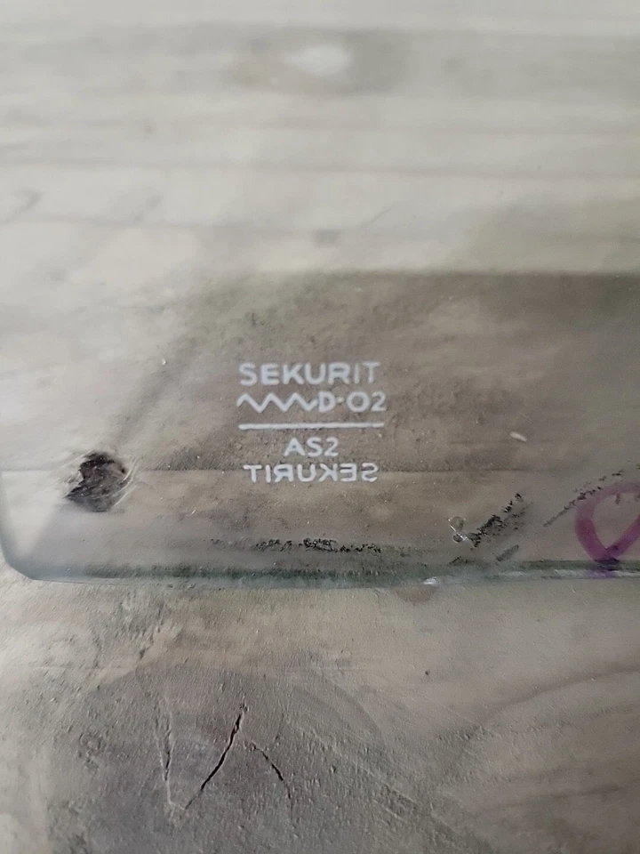 Volkswagen Beetle 1961 original convertible puerta ventilación cristal Foto 3 de 4