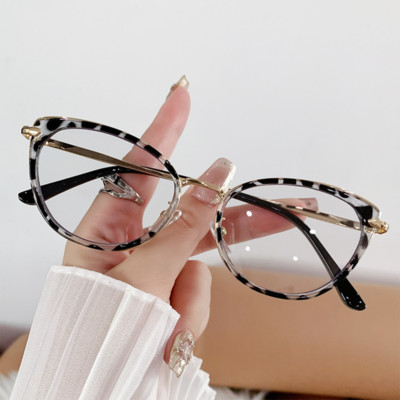 New Women Fashion Cat Eye Myopia Glasses Blue Light Blocking Nearsighted Glasses