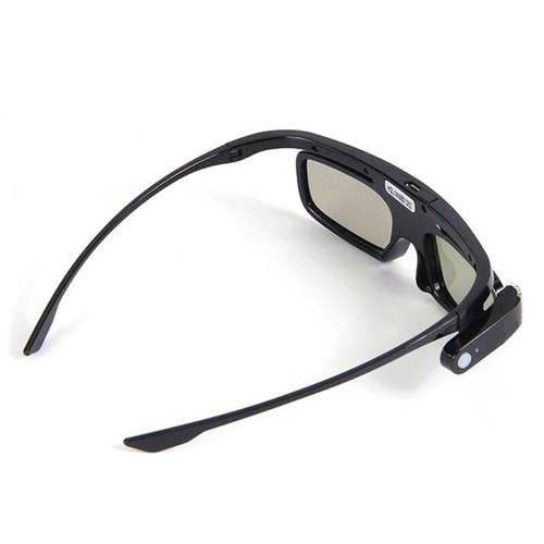 3D Glasses Active Shutter Rechargeable Eyewear for DLP-Link Optama Projectors - Picture 3 of 8