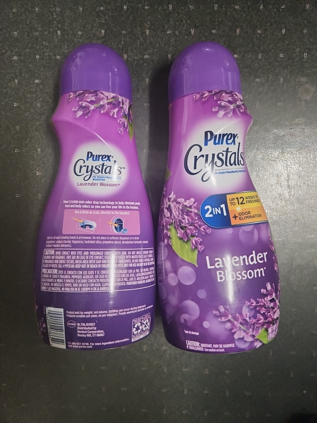 Purex Crystals In-Wash Fragrance and Scent Booster, Lavender, 39 Ounce 2 PACK