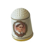 Franklin Mint Thimble First Ladies Lady President Andrew Johnson Eliza 1978 USA