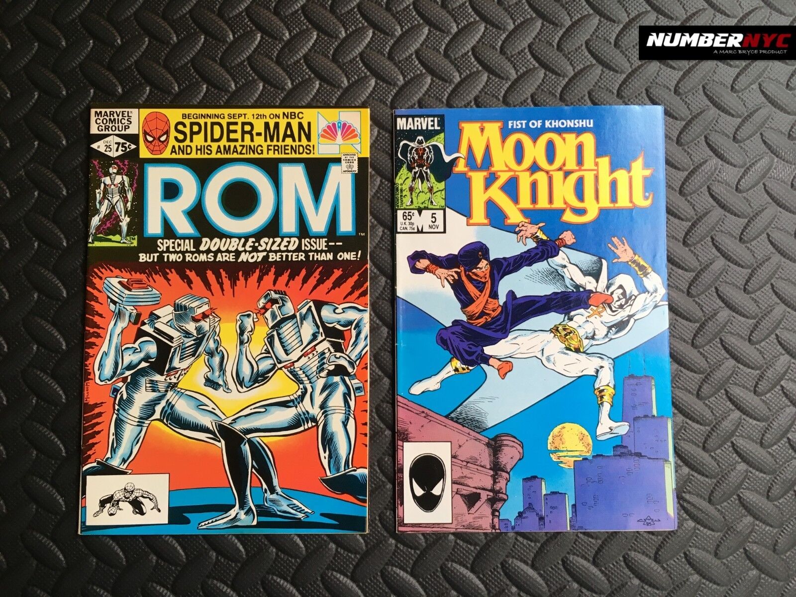 Marvel Old Vintage Comics ROM 1979 DEC 25 & MOON KNIGHT 1985 NOV 5