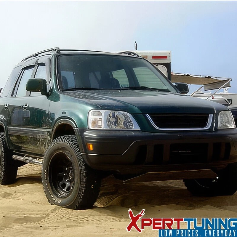 Paraseras de ventana para Honda CRV 97-01 4 piezas Foto 2 de 4