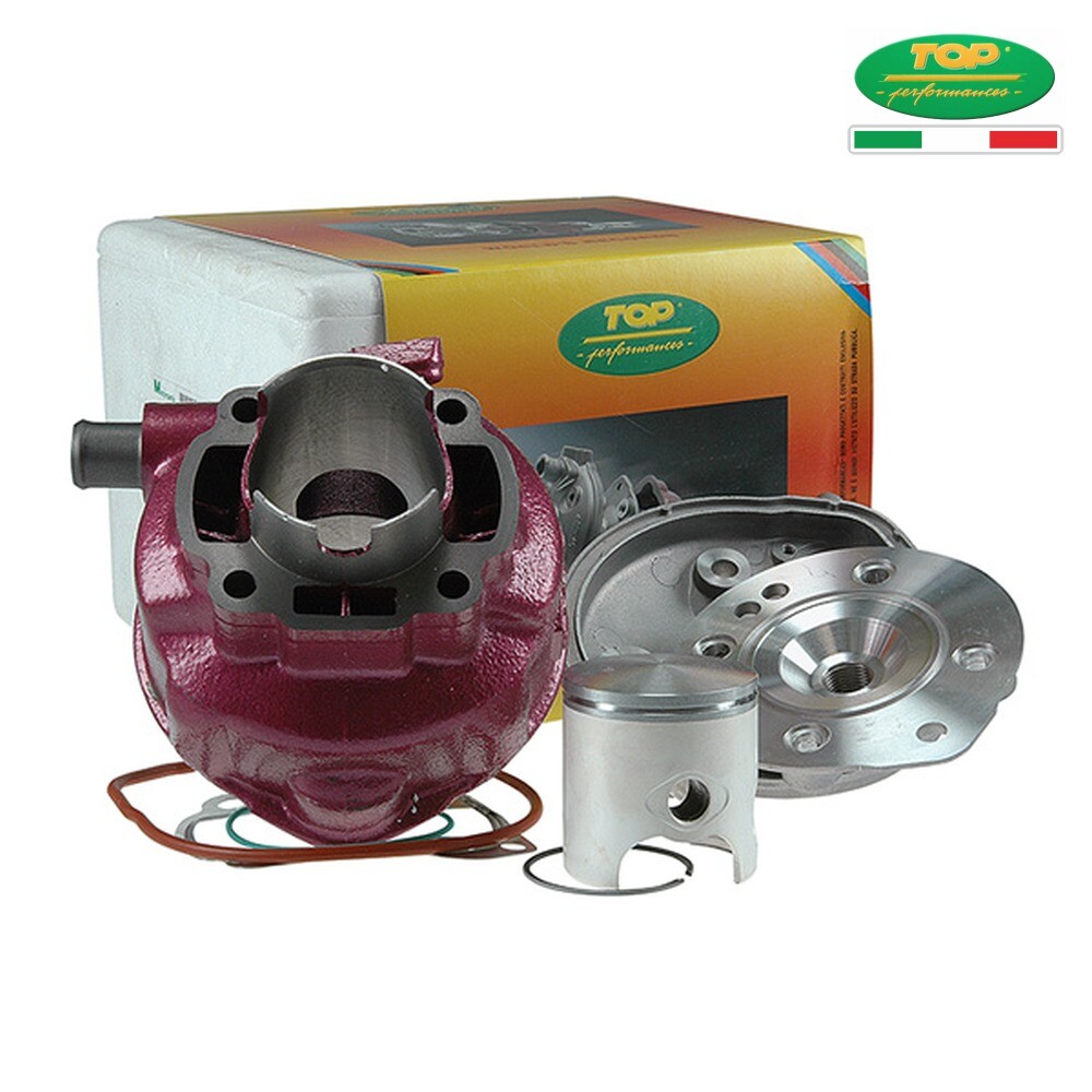 Top Performances Cylinder Kit Modular Two Plus 70cc Cast Iron for Yamaha  Aerox