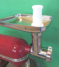  Original STAINLESS STEEL Meat Grinder for Kitchenaid by Smokehouse Chef®