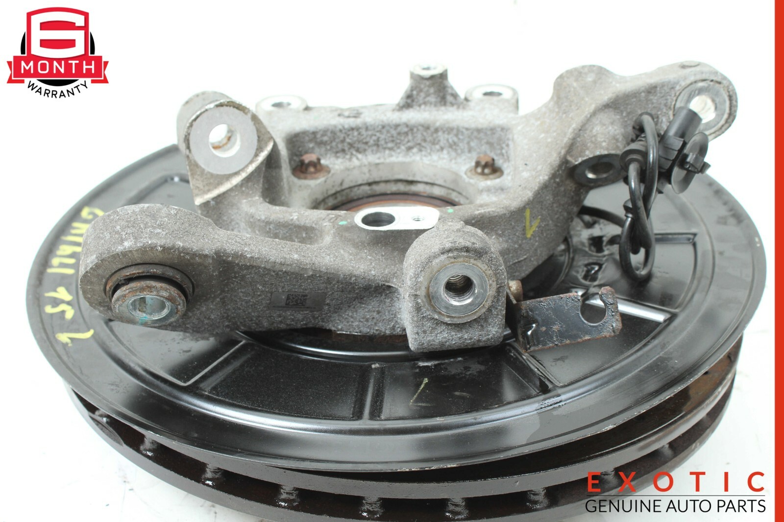 14-17 Maserati Ghibli S Rear Left Driver Side Spindle Knuckle Hub OEM