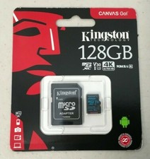 Kingston 128GB 4K Micro SD Memory Card Brand New 