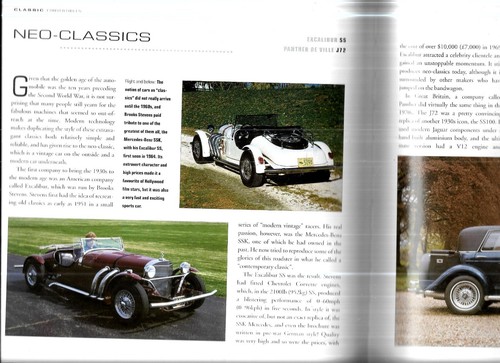 CLASSIC CONVERTIBLES Over 35 timeless open-top designs by Chris Rees HC/DJ 1999 - Picture 4 of 5