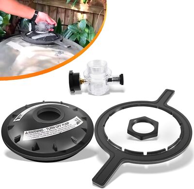 8-1/2-in Black Buttress Thread Closure Kit 154856 for Triton Pool & Spa Filter