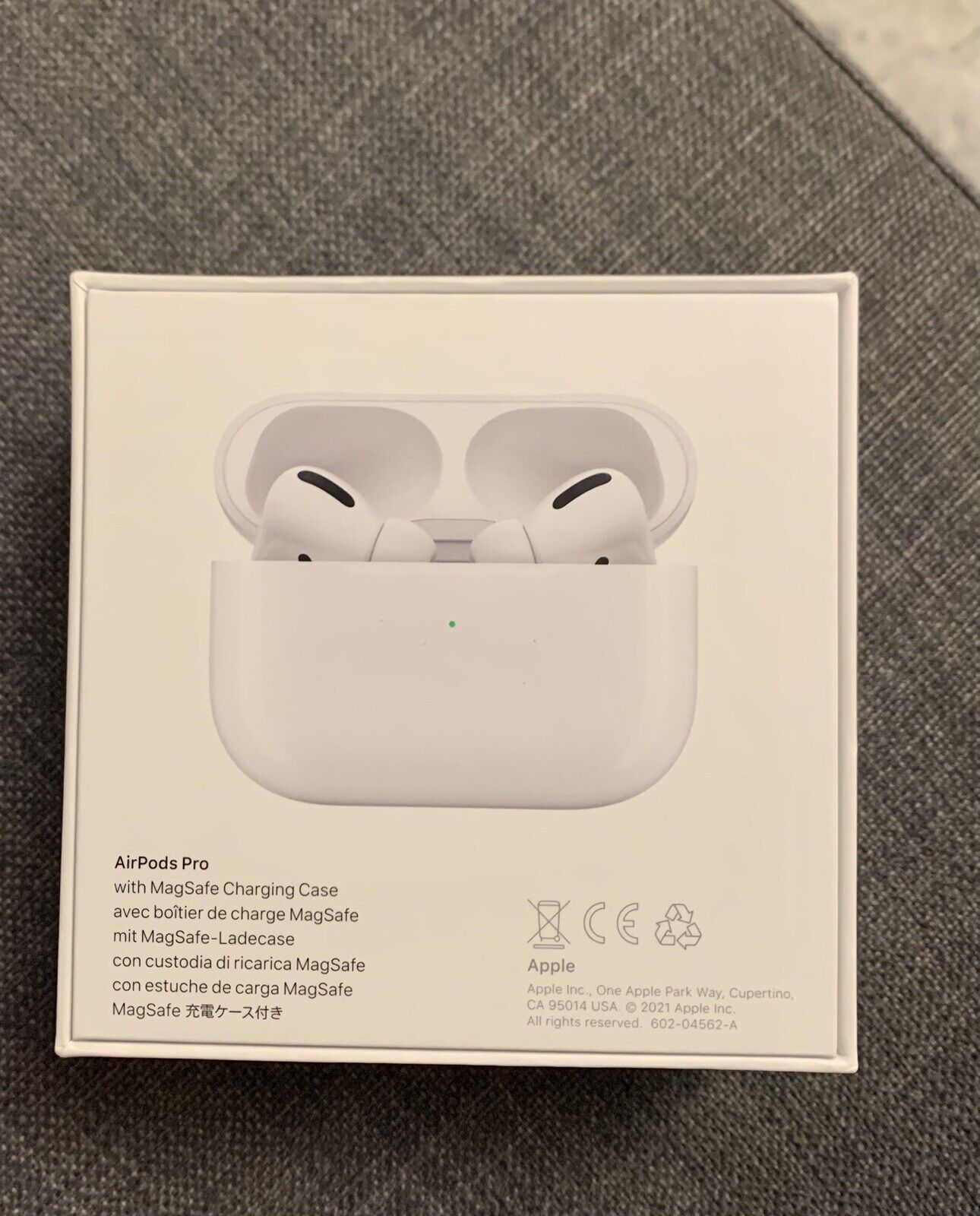 Authentic APPLE AIRPODS PRO BOX ONLY! EMPTY BOX 190199247017 | eBay