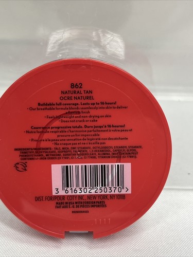 COVERGIRL 862 Natural Tan Outlast Extreme Wear Pressed Powder COMBINE SHIP! - Picture 2 of 2