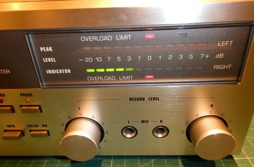 PLATAFORMA DE CINTA DE CASETE DOBLE C828 2 MOTORES DOLBY B MPX REPARADO CORREAS NUEVAS IMPRESIONANTE - Imagen 2 de 20