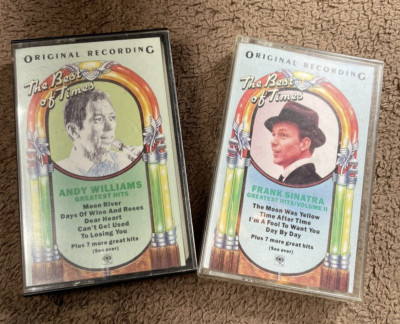 FRANK SINATRA, Andy Williams- The Best Of Times -Greatest Hits Cassette Tapes