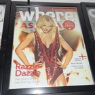 Las Vegas Where Magazine August 2014 - Britney Spears Framed and Rare Item — photo 2