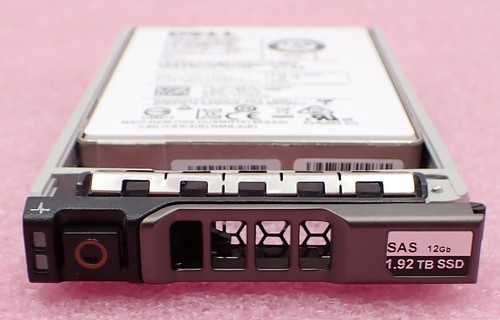 Dell 1.92TB 2.5" SAS 12G RI Hot-Plug SSD HUSMR1619ASS204 VCWFG 12/13th Gen Caddy - 第 1/6 張圖片