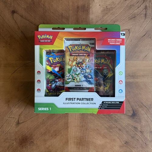 Pokemon TCG: First Partner Illustration Collection Series 1 New Sealed - Picture 1 of 4