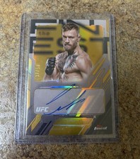 2025 Topps Finest UFC - Conor McGregor On-Card  Autograph /50 GOLD Refractor  