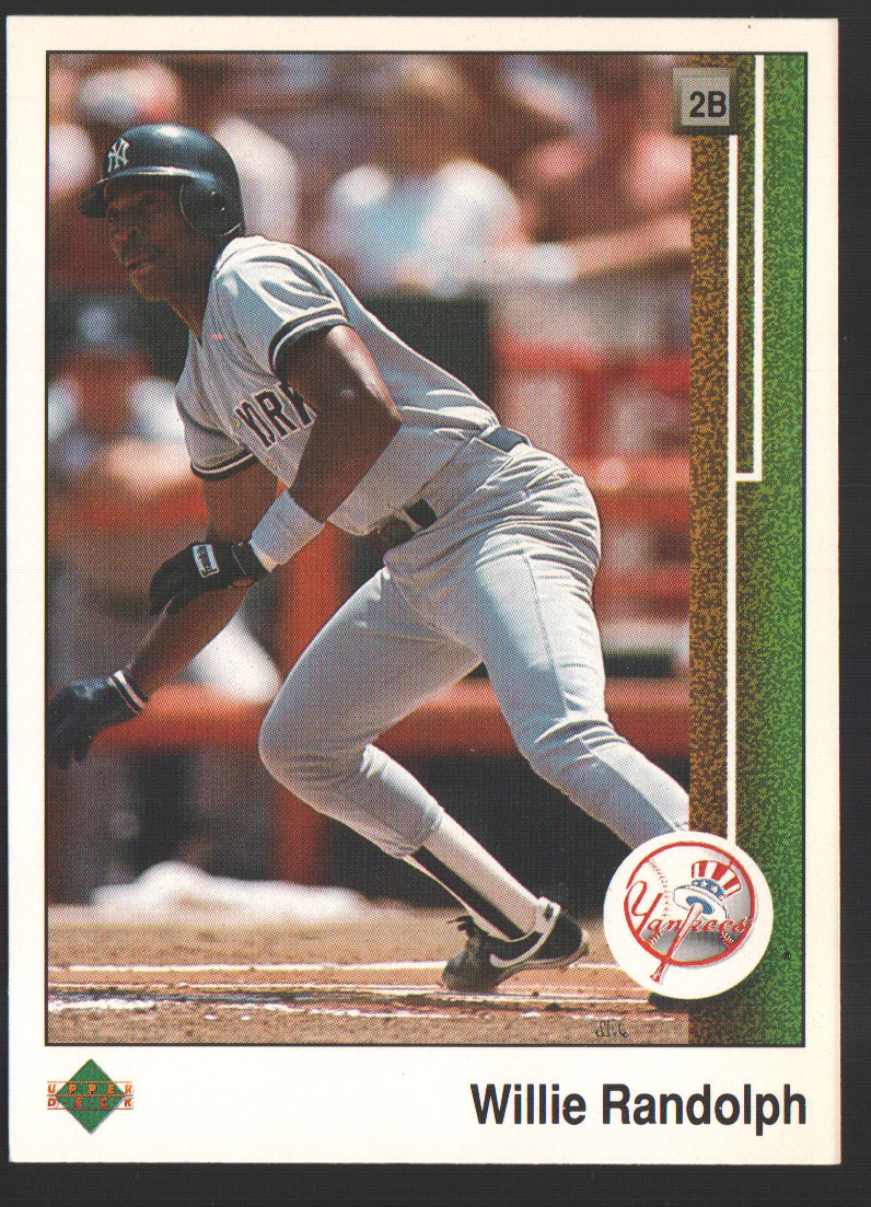 1989 Upper Deck Baseball #237 - Willie Randolph - New York Yankees  89-663