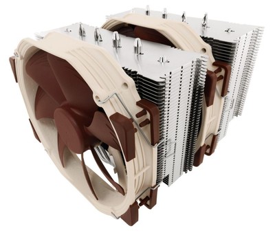 Noctua NH-D15 Dual Radiator Quiet CPU Cooler with two NH-A15 Fans ~E~