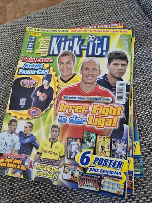 just kick it 11 Hefte mit Postern 2012-14