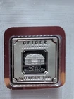 LOT OF 3 - 1 Gram Silver Bar GEIGER Original Premium in Square  Assay .999 fine