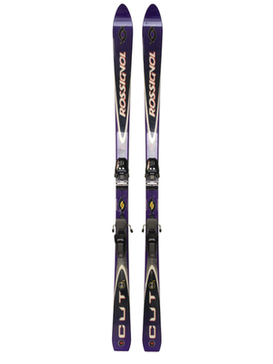 Rossignol Cut 10.4L Ski HDA2 62 170cm 108-60-92 w/ Marker TwinCam