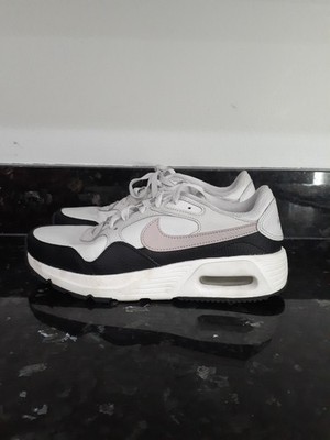 Nike Women's Air Max SC Athletic Lace-Up Sneakers White/Black/Pinks Sz US 8
